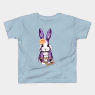 Just a girl who loves bunnies Kids T-Shirt